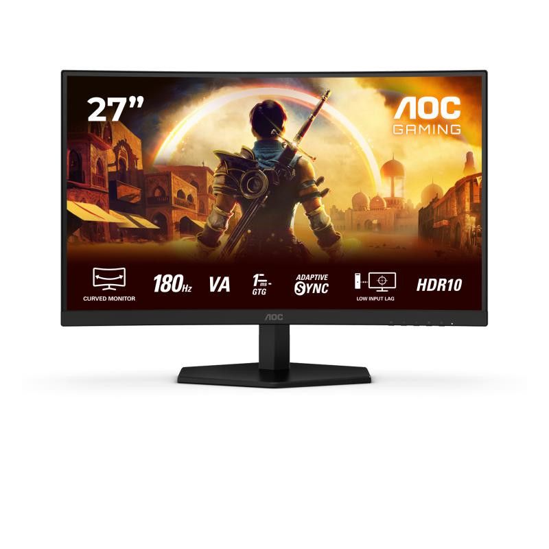 AOC G4 C27G42E écran plat de PC 68,6 cm (27") 1920 x 1080 pixels Full HD LED Noir, Rouge · Moniteur · Informat Systems Str...
