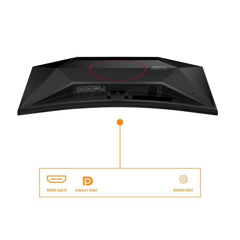 AOC G4 C27G42E écran plat de PC 68,6 cm (27") 1920 x 1080 pixels Full HD LED Noir, Rouge · Moniteur · Informat Systems Str... (image 11)