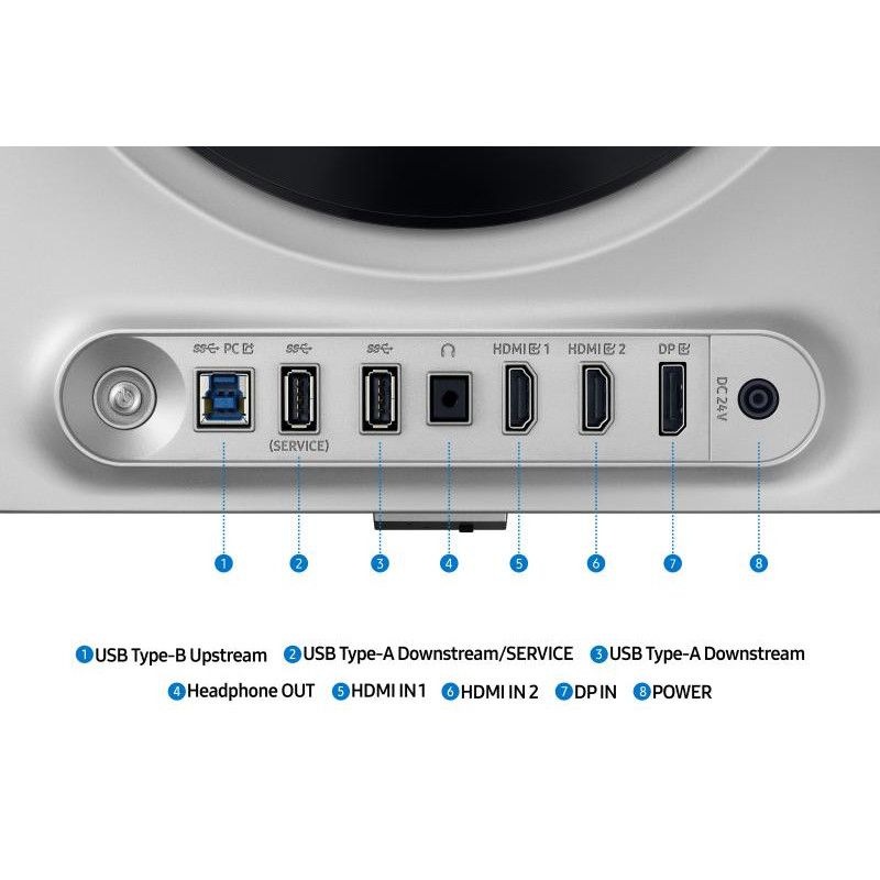 Samsung S27DG610SU écran plat de PC 68,6 cm (27") 2560 x 1440 pixels Quad HD OLED Argent · Moniteur · Informat Systems Str... (image 13)