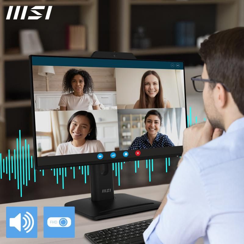 MSI Pro MP242PMG écran plat de PC 60,5 cm (23.8") 1920 x 1080 pixels Full HD LCD Noir · Moniteur · Informat Systems Strasb... (image 4)