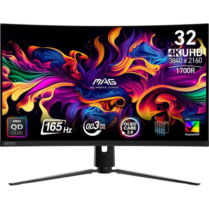MSI MAG 321CUP QD-OLED · Moniteur · Informat Systems Strasbourg (image 2)