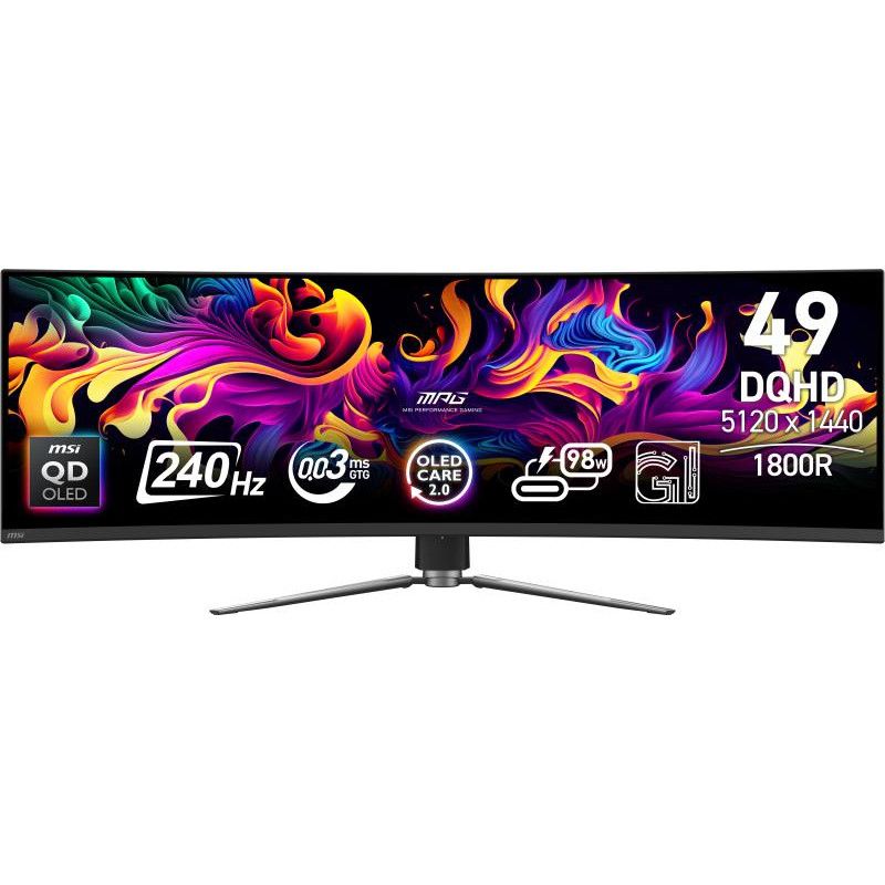 MSI MPG 491CQPX QD-OLED · Moniteur · Informat Systems Strasbourg (image 8)