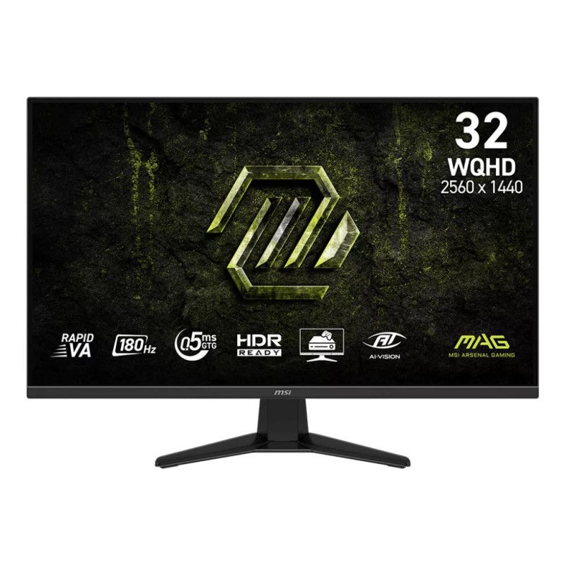 MSI MAG 325QF E18V écran plat de PC 80 cm (31.5") 2560 x 1440 pixels Wide Quad HD LED Noir · Moniteur · Informat Systems S...
