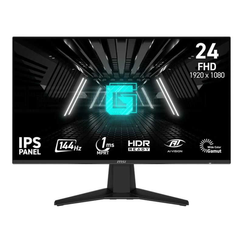 MSI G242L E14 écran plat de PC 60,5 cm (23.8") 1920 x 1080 pixels Full HD LCD Noir · Moniteur · Informat Systems Strasbourg