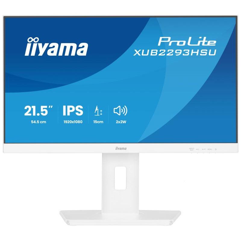 iiyama ProLite XUB2293HSU-W7 écran plat de PC 54,6 cm (21.5") 1920 x 1080 pixels Full HD LED Blanc · Moniteur · Informat S... (image 3)