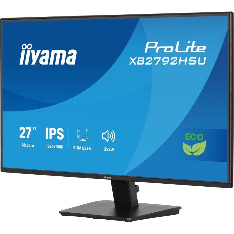 iiyama ProLite X2792HSU-B1 écran plat de PC 68,6 cm (27") 1920 x 1080 pixels Full HD LED Noir · Moniteur · Informat System... (image 4)