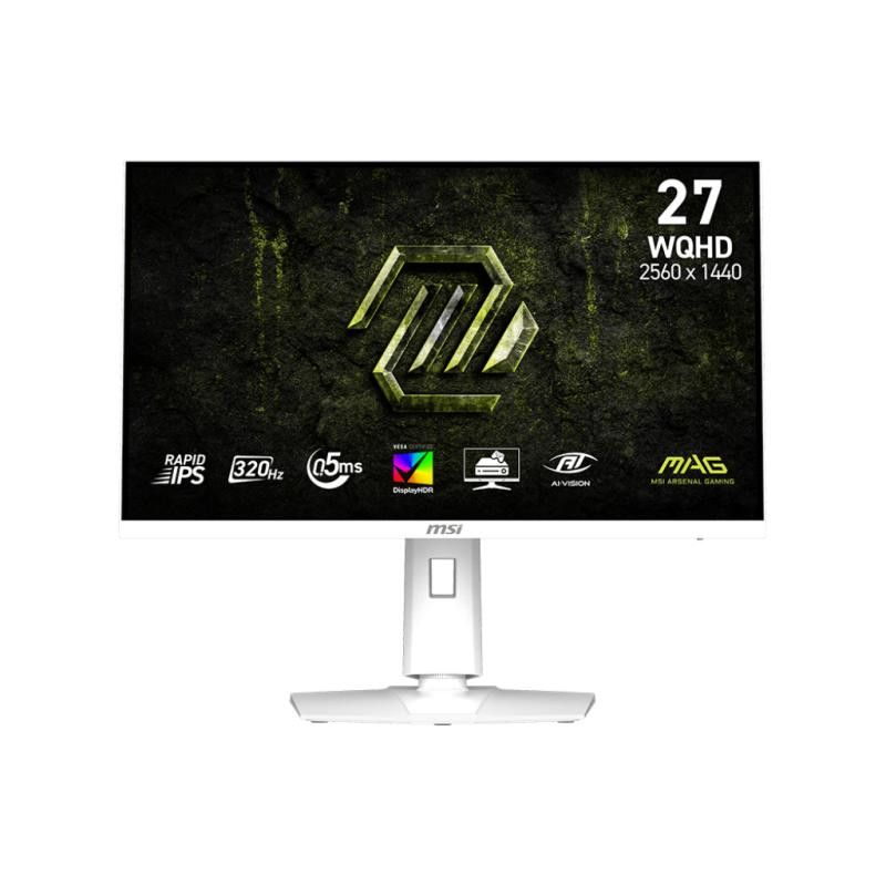 MSI MAG 274QRFW X32 écran plat de PC 68,6 cm (27") 2560 x 1440 pixels Wide Quad HD LCD Blanc · Moniteur · Informat Systems...