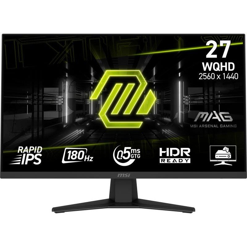 MSI MAG 274QF écran plat de PC 68,6 cm (27") 2560 x 1440 pixels Wide Quad HD LCD Noir · Moniteur · Informat Systems Strasb...
