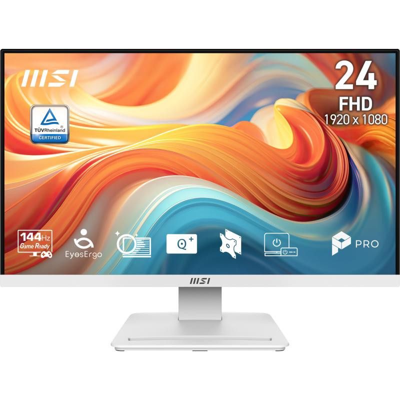MSI Pro MP241W E14V écran plat de PC 60,5 cm (23.8") 1920 x 1080 pixels Full HD LCD Blanc · Moniteur · Informat Systems St...