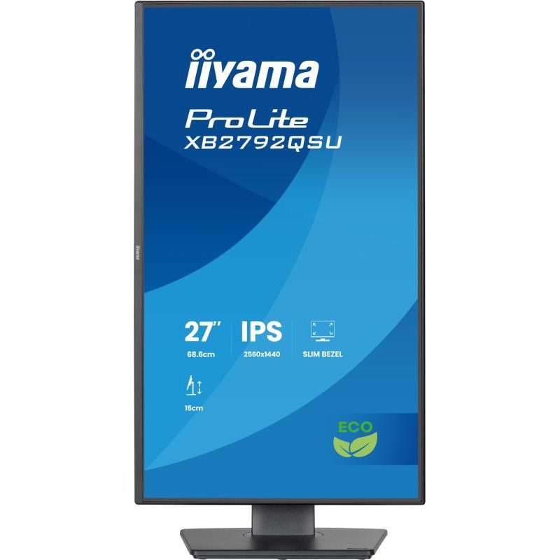 iiyama ProLite XB2792QSU-B1 écran plat de PC 68,6 cm (27") 2560 x 1440 pixels Quad HD LED Noir · Moniteur · Informat Syste... (image 4)