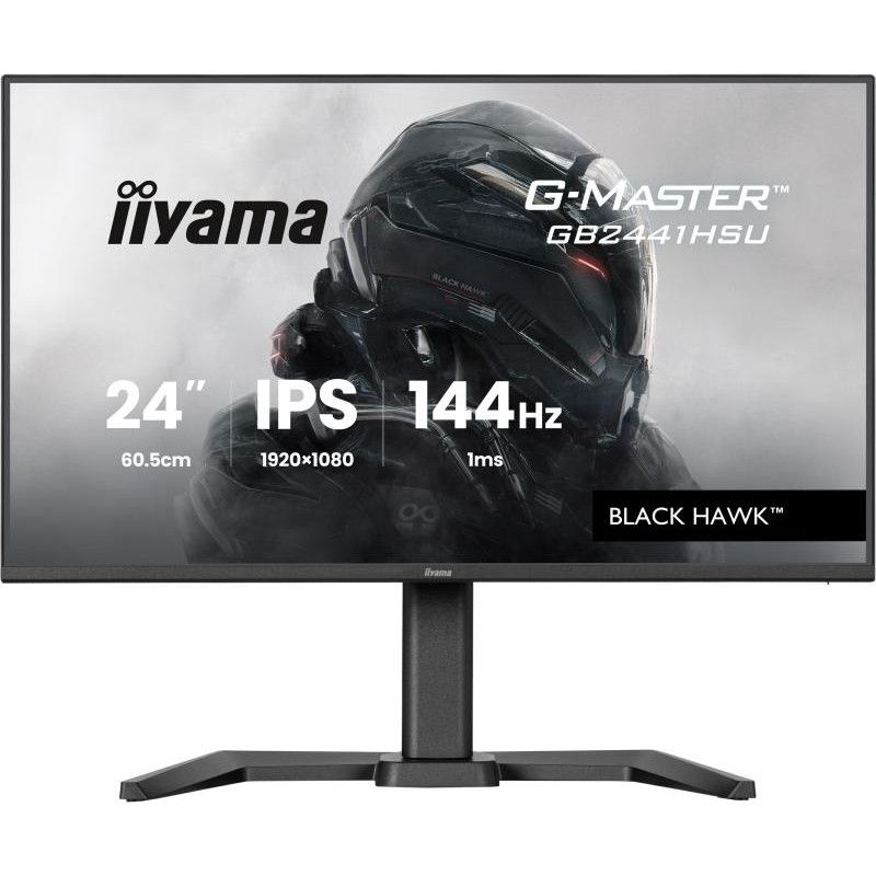 iiyama G-MASTER GB2441HSU-B1 écran plat de PC 60,5 cm (23.8") 1920 x 1080 pixels Full HD LED Noir · Moniteur · Informat Sy...