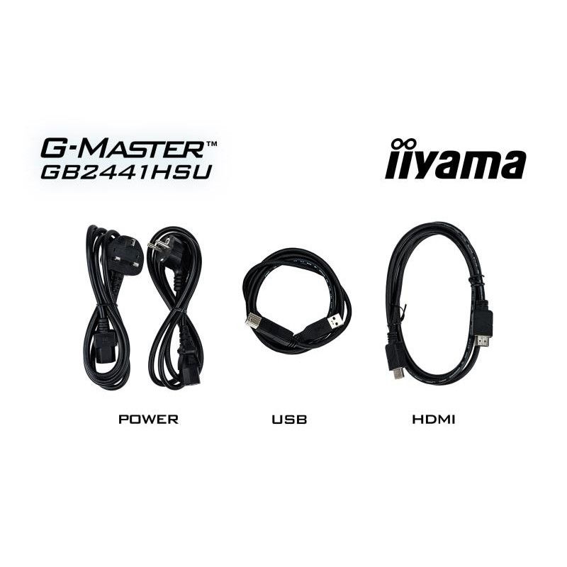 iiyama G-MASTER GB2441HSU-B1 écran plat de PC 60,5 cm (23.8") 1920 x 1080 pixels Full HD LED Noir · Moniteur · Informat Sy... (image 18)