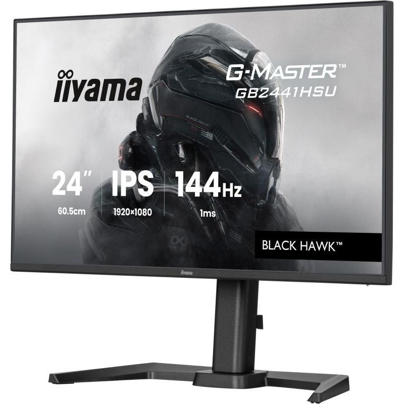 iiyama G-MASTER GB2441HSU-B1 écran plat de PC 60,5 cm (23.8") 1920 x 1080 pixels Full HD LED Noir · Moniteur · Informat Sy... (image 3)