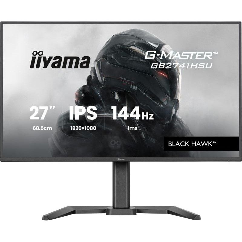 iiyama G-MASTER GB2741HSU-B1 écran plat de PC 68,6 cm (27") 1920 x 1080 pixels Full HD LED Noir · Moniteur · Informat Syst...