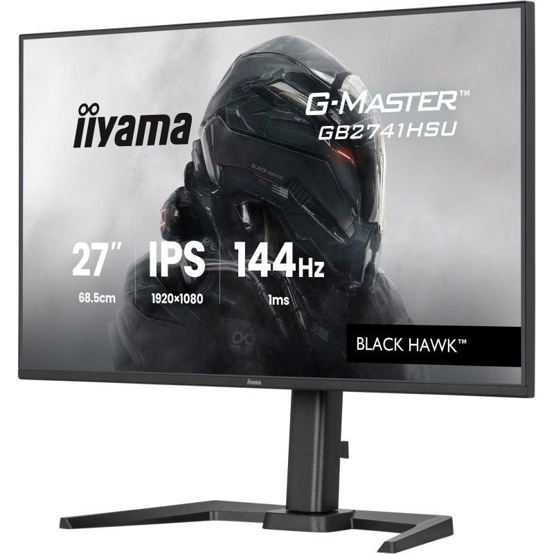 iiyama G-MASTER GB2741HSU-B1 écran plat de PC 68,6 cm (27") 1920 x 1080 pixels Full HD LED Noir · Moniteur · Informat Syst... (image 3)
