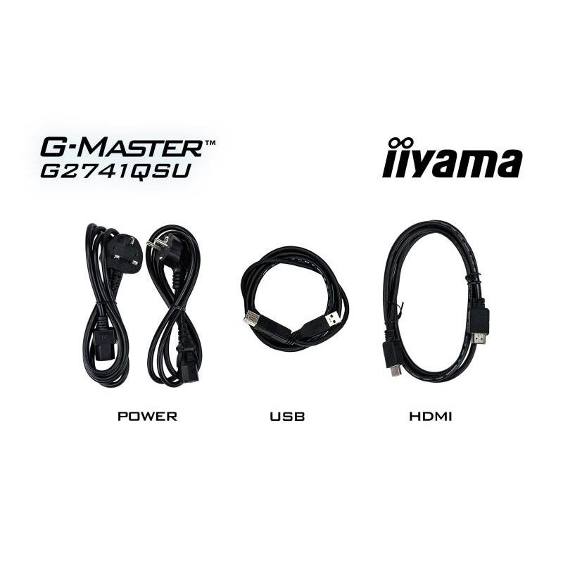 iiyama G-MASTER G2741QSU-B1 écran plat de PC 68,6 cm (27") 2560 x 1440 pixels 4K Ultra HD QLED Noir · Moniteur · Informat ... (image 16)