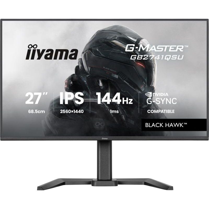 iiyama G-MASTER GB2741QSU-B1 écran plat de PC 68,6 cm (27") 2560 x 1440 pixels 4K Ultra HD LED Noir · Moniteur · Informat ...