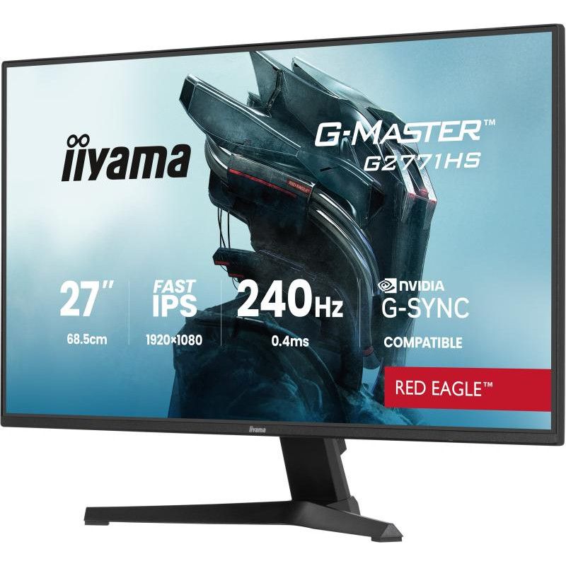 iiyama G-MASTER G2771HS-B1 écran plat de PC 68,6 cm (27") 1920 x 1080 pixels Full HD Noir · Moniteur · Informat Systems St... (image 2)