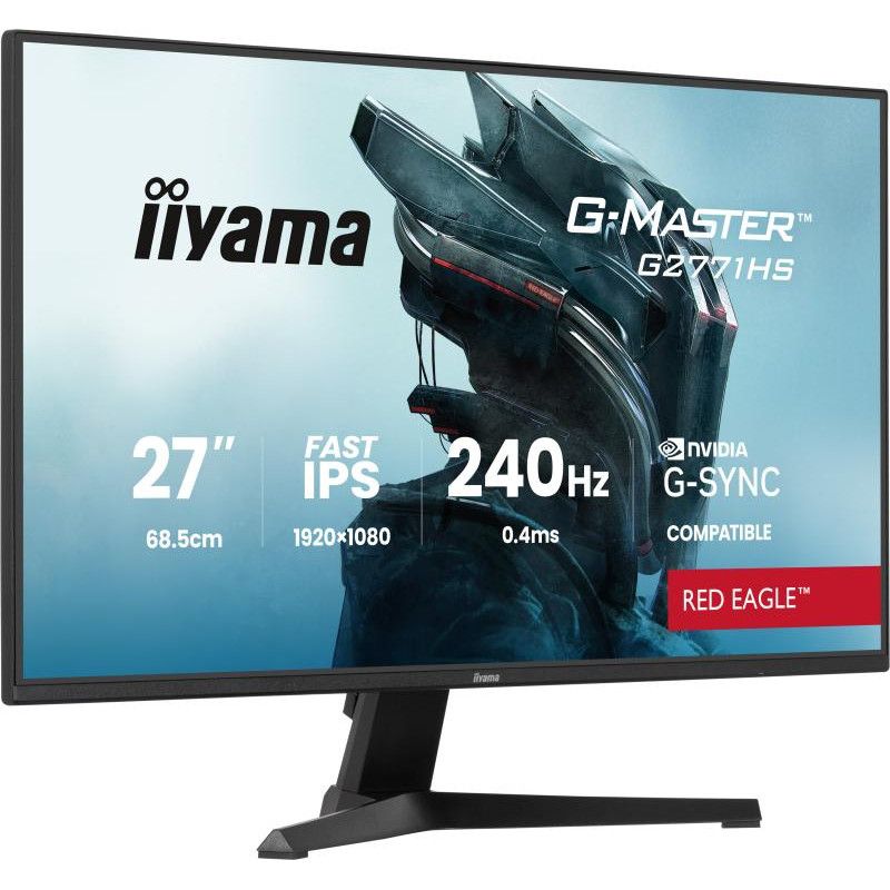 iiyama G-MASTER G2771HS-B1 écran plat de PC 68,6 cm (27") 1920 x 1080 pixels Full HD Noir · Moniteur · Informat Systems St... (image 3)