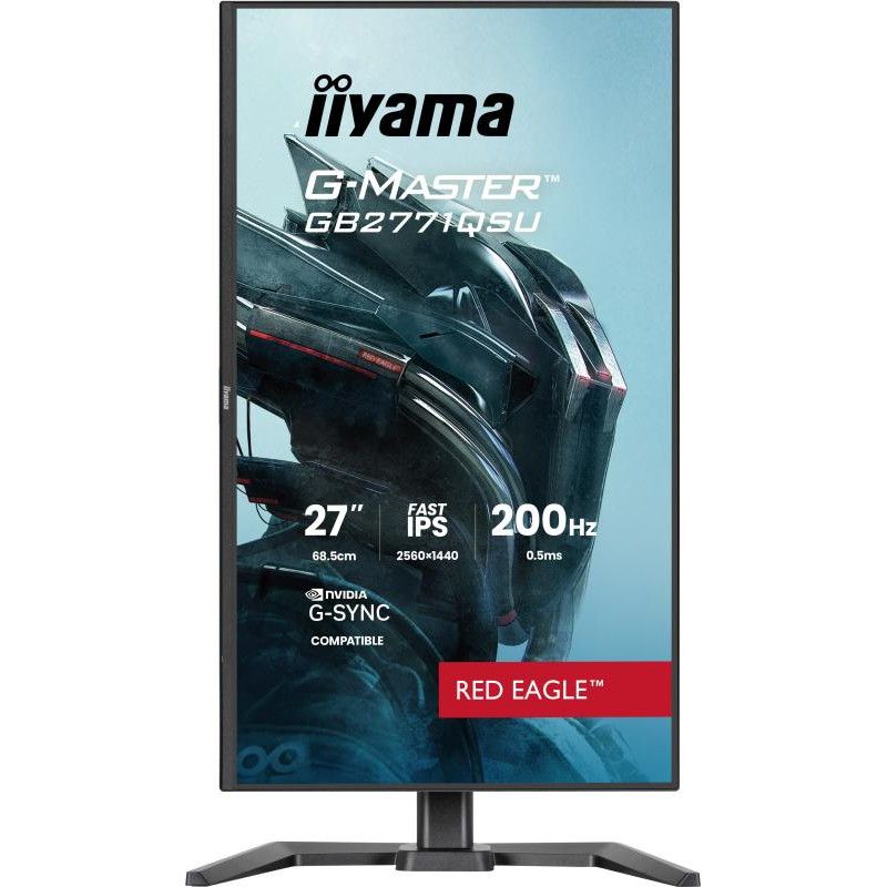 iiyama G-MASTER GB2771QSU-B1 écran plat de PC 68,6 cm (27") 2560 x 1440 pixels Wide Quad HD Noir · Moniteur · Informat Sys... (image 2)