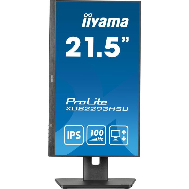 iiyama ProLite XUB2293HSU-B7 écran plat de PC 54,6 cm (21.5") 1920 x 1080 pixels Full HD LED Noir · Moniteur · Informat Sy... (image 3)