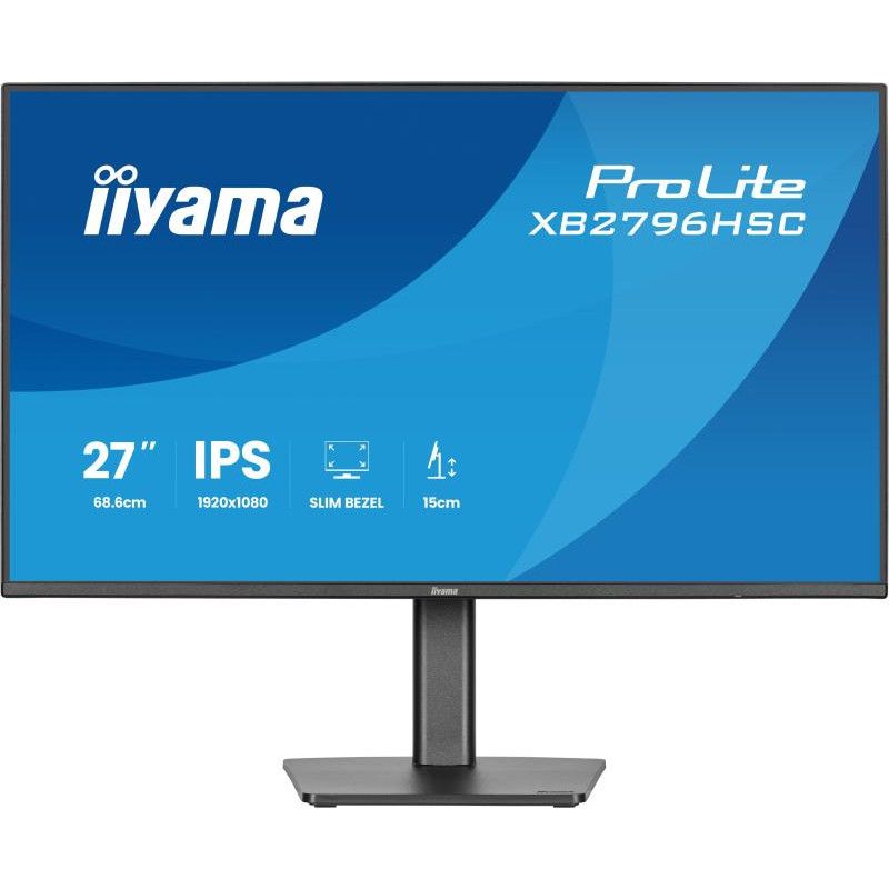 iiyama ProLite XB2796HSC-B1 écran plat de PC 68,6 cm (27") 1920 x 1080 pixels Full HD LED Noir · Moniteur · Informat Syste... (image 2)
