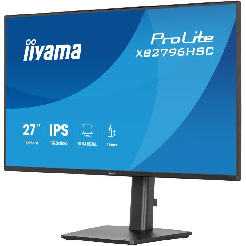 iiyama ProLite XB2796HSC-B1 écran plat de PC 68,6 cm (27") 1920 x 1080 pixels Full HD LED Noir · Moniteur · Informat Syste... (image 4)