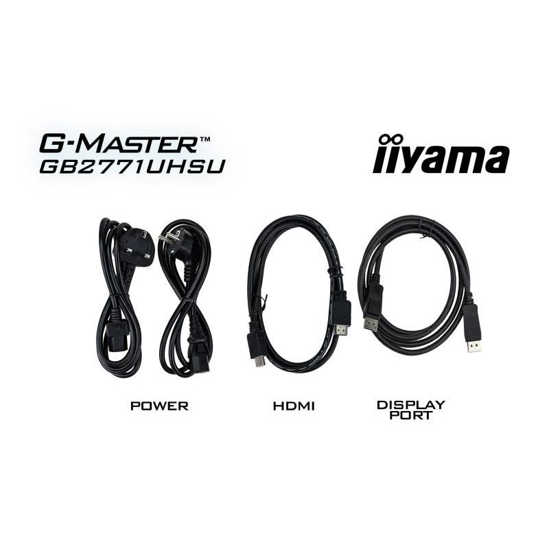 iiyama G-MASTER GB2771UHSU-B1 écran plat de PC 68,6 cm (27") 3840 x 2160 pixels 4K Ultra HD LED Noir · Moniteur · Informat... (image 9)