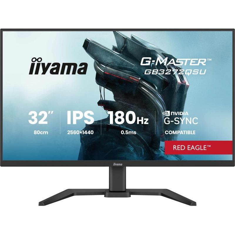 iiyama G-MASTER GB3272QSU-B1 écran plat de PC 80 cm (31.5") 2560 x 1440 pixels Quad HD LED Noir · Moniteur · Informat Syst...