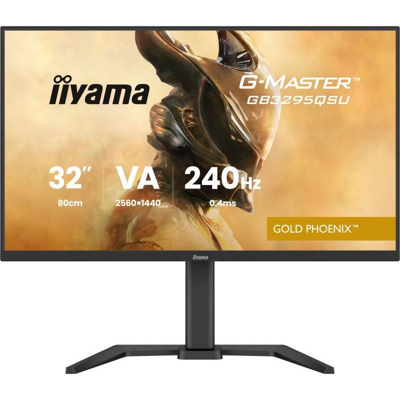 iiyama G-MASTER GB3295QSU-B1 écran — Quad HD, 240 Hz, Noir · Moniteur · Informat Systems Strasbourg (image 2)