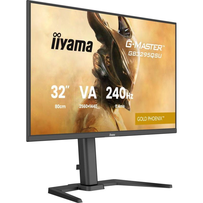 iiyama G-MASTER GB3295QSU-B1 écran — Quad HD, 240 Hz, Noir · Moniteur · Informat Systems Strasbourg (image 3)