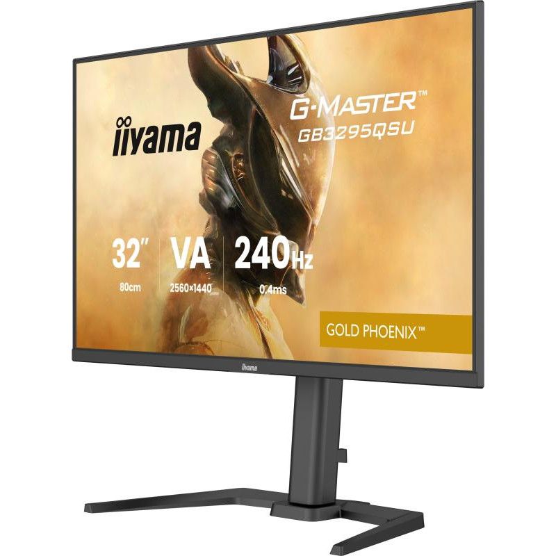 iiyama G-MASTER GB3295QSU-B1 écran — Quad HD, 240 Hz, Noir · Moniteur · Informat Systems Strasbourg (image 4)