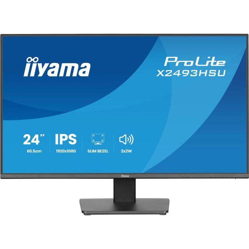 iiyama ProLite X2493HSU-B1 écran — Full HD, 75 Hz, Noir · Moniteur · Informat Systems Strasbourg (image 3)