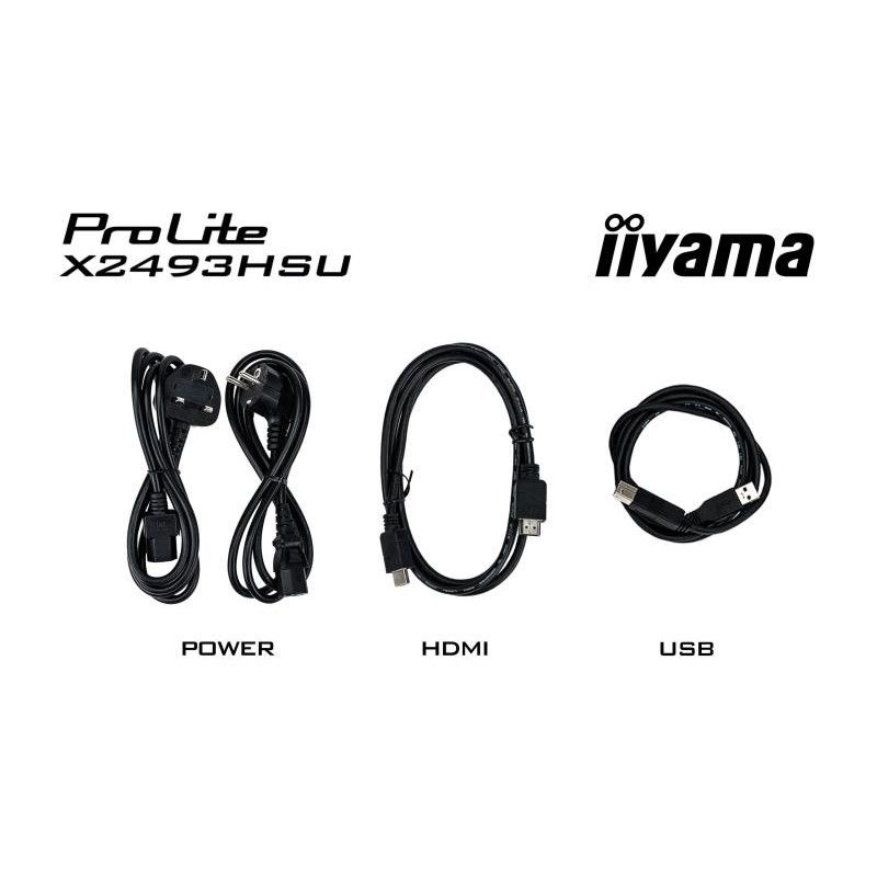 iiyama ProLite X2493HSU-B1 écran — Full HD, 75 Hz, Noir · Moniteur · Informat Systems Strasbourg (image 21)