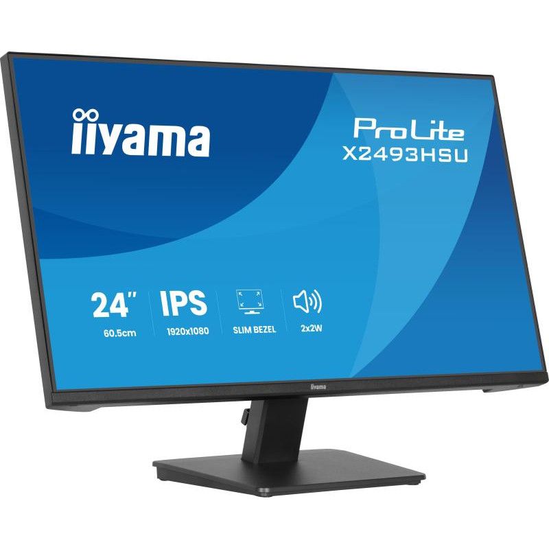 iiyama ProLite X2493HSU-B1 écran — Full HD, 75 Hz, Noir · Moniteur · Informat Systems Strasbourg (image 5)