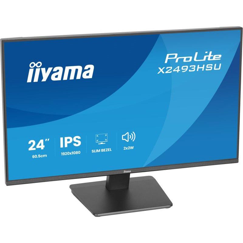 iiyama ProLite X2493HSU-B1 écran — Full HD, 75 Hz, Noir · Moniteur · Informat Systems Strasbourg (image 6)