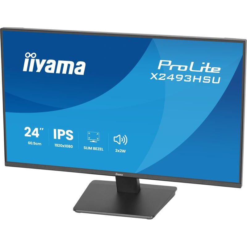 iiyama ProLite X2493HSU-B1 écran — Full HD, 75 Hz, Noir · Moniteur · Informat Systems Strasbourg (image 8)