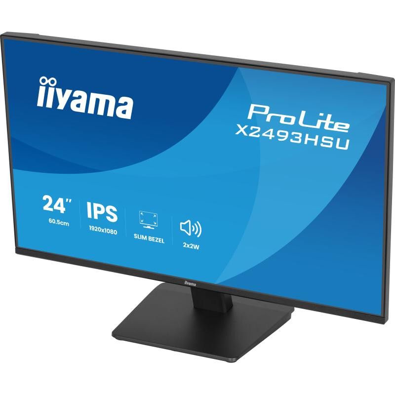 iiyama ProLite X2493HSU-B1 écran — Full HD, 75 Hz, Noir · Moniteur · Informat Systems Strasbourg (image 9)