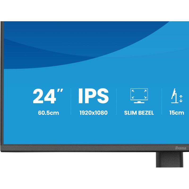 iiyama ProLite XB2493HSU-B1 écran plat de PC 60,5 cm (23.8") 1920 x 1080 pixels Full HD LED Noir · Moniteur · Informat Sys... (image 11)