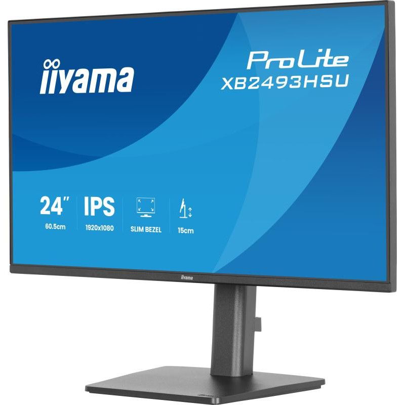 iiyama ProLite XB2493HSU-B1 écran plat de PC 60,5 cm (23.8") 1920 x 1080 pixels Full HD LED Noir · Moniteur · Informat Sys... (image 6)
