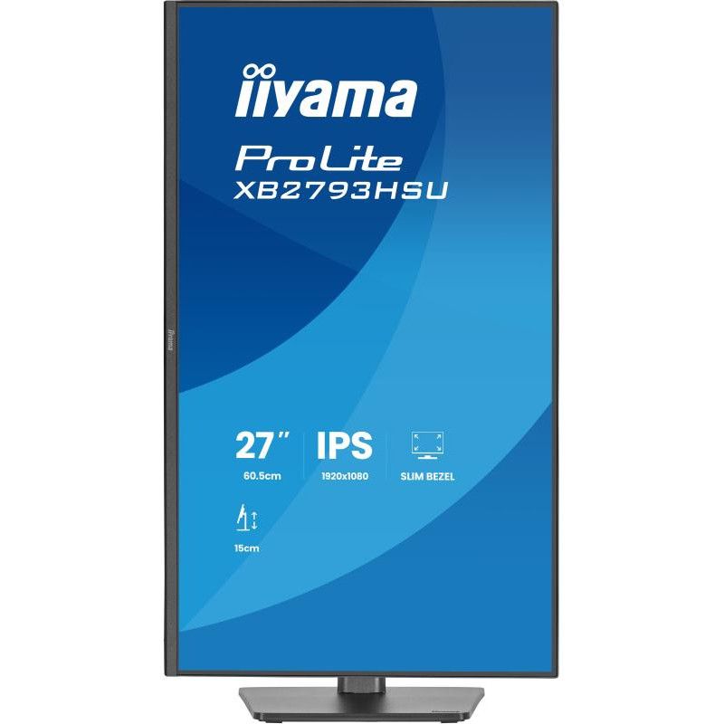 iiyama ProLite XB2793HSU-B1 écran plat de PC 68,6 cm (27") 1920 x 1080 pixels Full HD LED Noir · Moniteur · Informat Syste... (image 2)