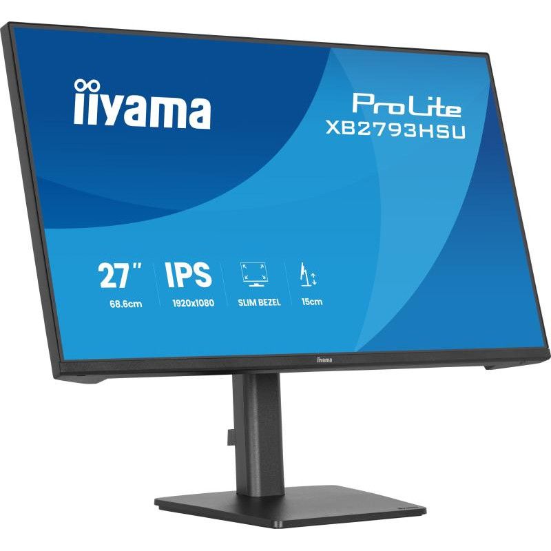 iiyama ProLite XB2793HSU-B1 écran plat de PC 68,6 cm (27") 1920 x 1080 pixels Full HD LED Noir · Moniteur · Informat Syste... (image 4)