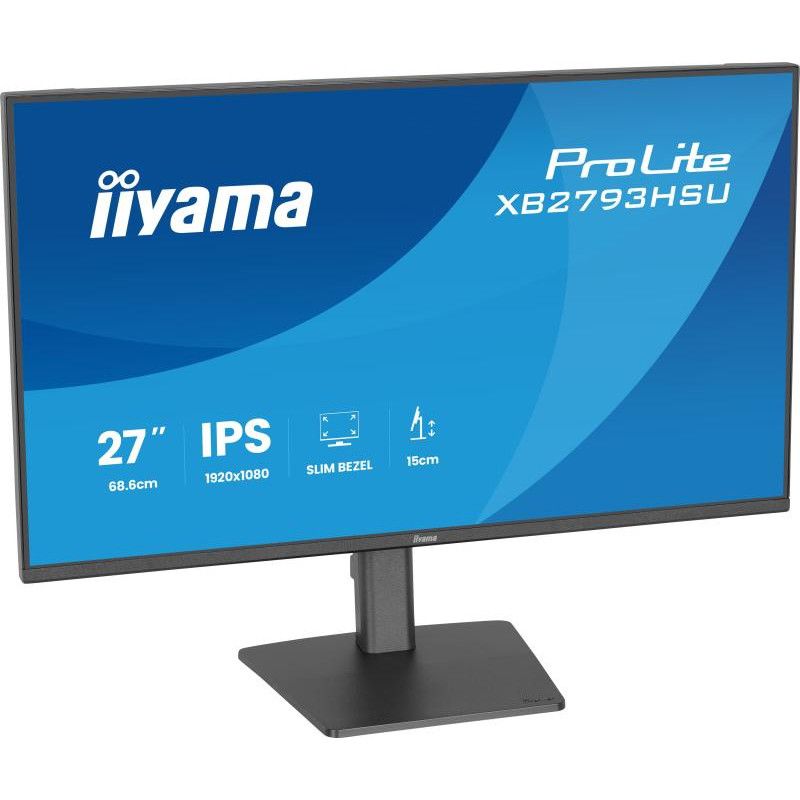 iiyama ProLite XB2793HSU-B1 écran plat de PC 68,6 cm (27") 1920 x 1080 pixels Full HD LED Noir · Moniteur · Informat Syste... (image 5)