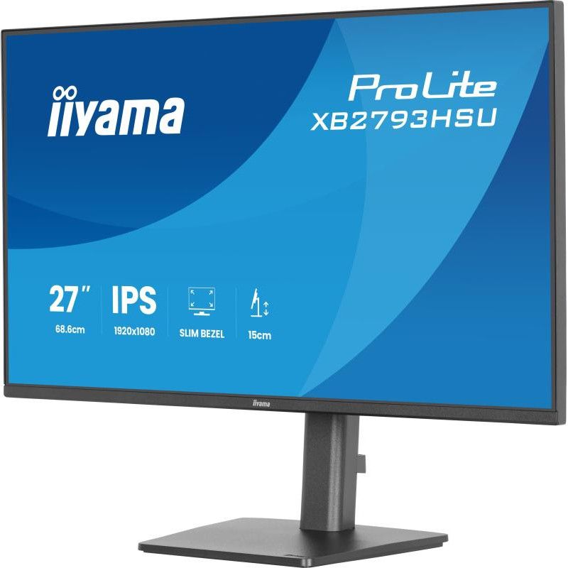 iiyama ProLite XB2793HSU-B1 écran plat de PC 68,6 cm (27") 1920 x 1080 pixels Full HD LED Noir · Moniteur · Informat Syste... (image 6)