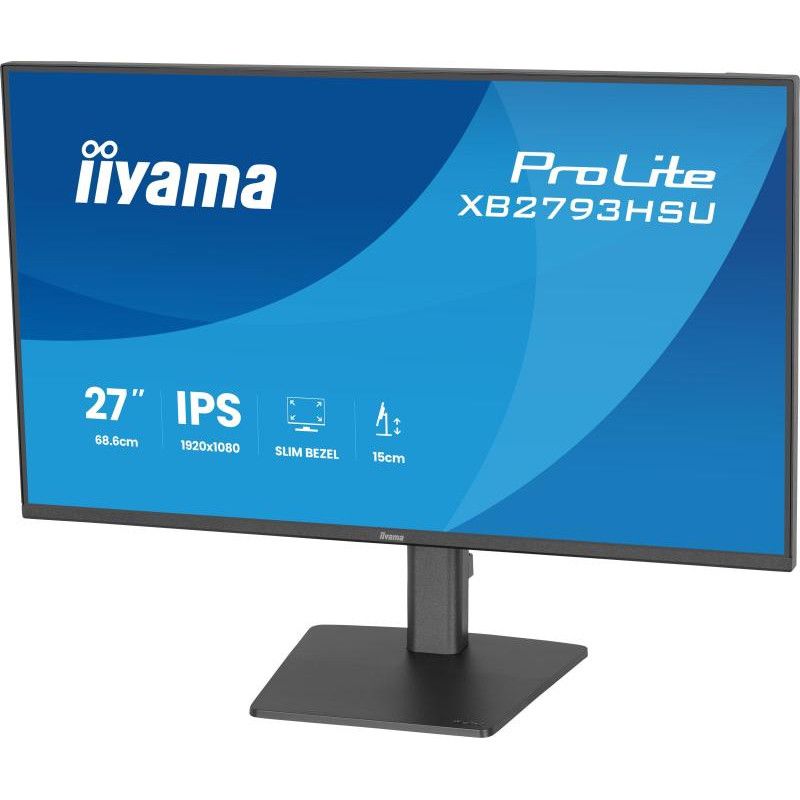 iiyama ProLite XB2793HSU-B1 écran plat de PC 68,6 cm (27") 1920 x 1080 pixels Full HD LED Noir · Moniteur · Informat Syste... (image 7)