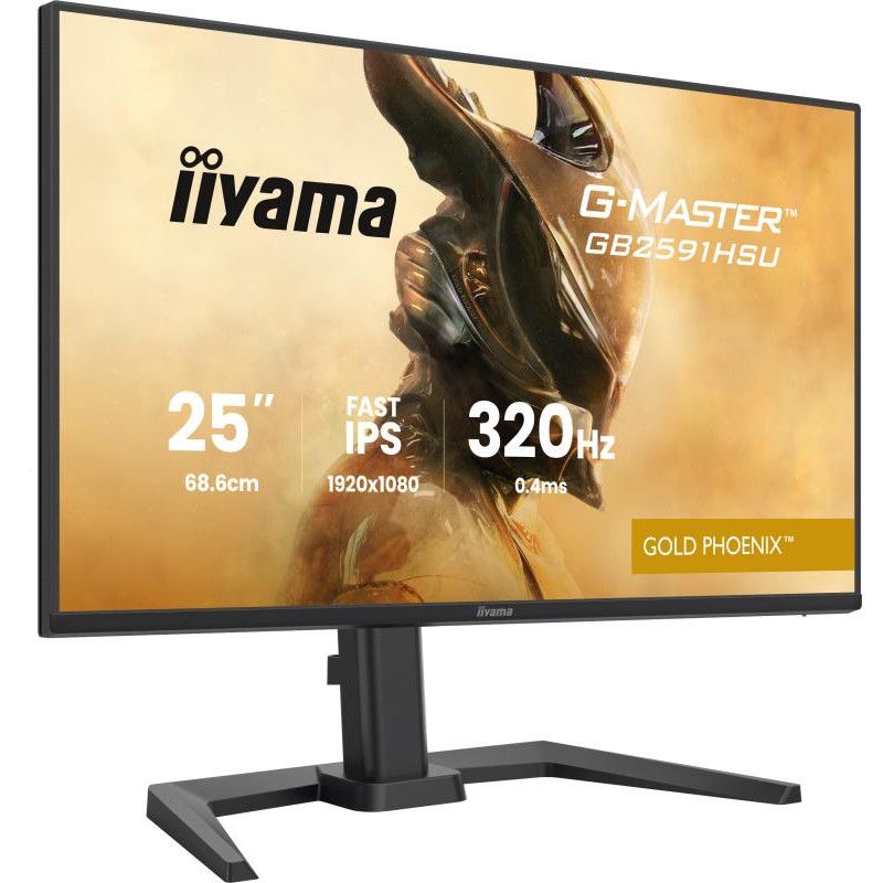 iiyama G-MASTER GB2591HSU-B1 écran plat de PC 62,2 cm (24.5") 1920 x 1080 pixels Full HD LED Noir · Moniteur · Informat Sy...