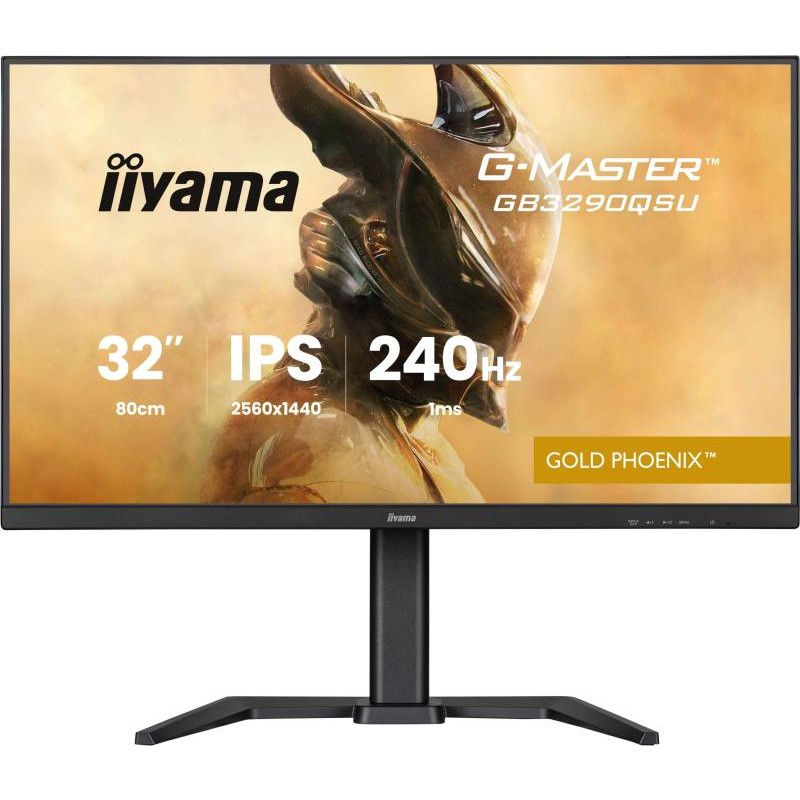 iiyama G-MASTER GB3290QSU-B1 écran — Quad HD, 240 Hz, Noir · Moniteur · Informat Systems Strasbourg (image 2)