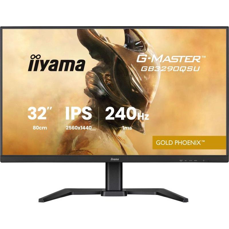 iiyama G-MASTER GB3290QSU-B1 écran — Quad HD, 240 Hz, Noir · Moniteur · Informat Systems Strasbourg (image 4)