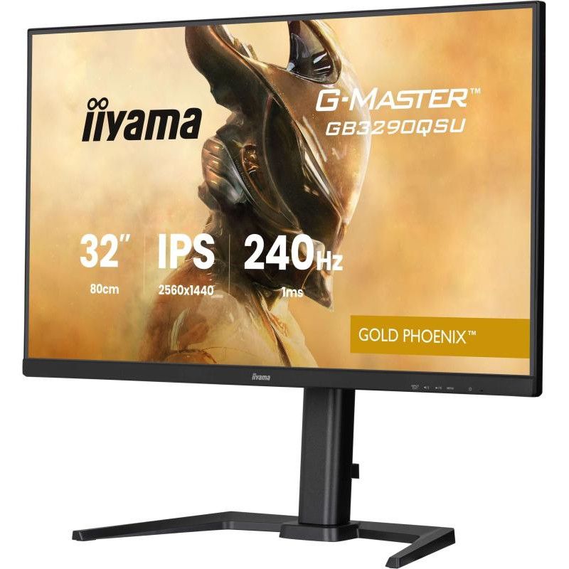iiyama G-MASTER GB3290QSU-B1 écran — Quad HD, 240 Hz, Noir · Moniteur · Informat Systems Strasbourg (image 8)