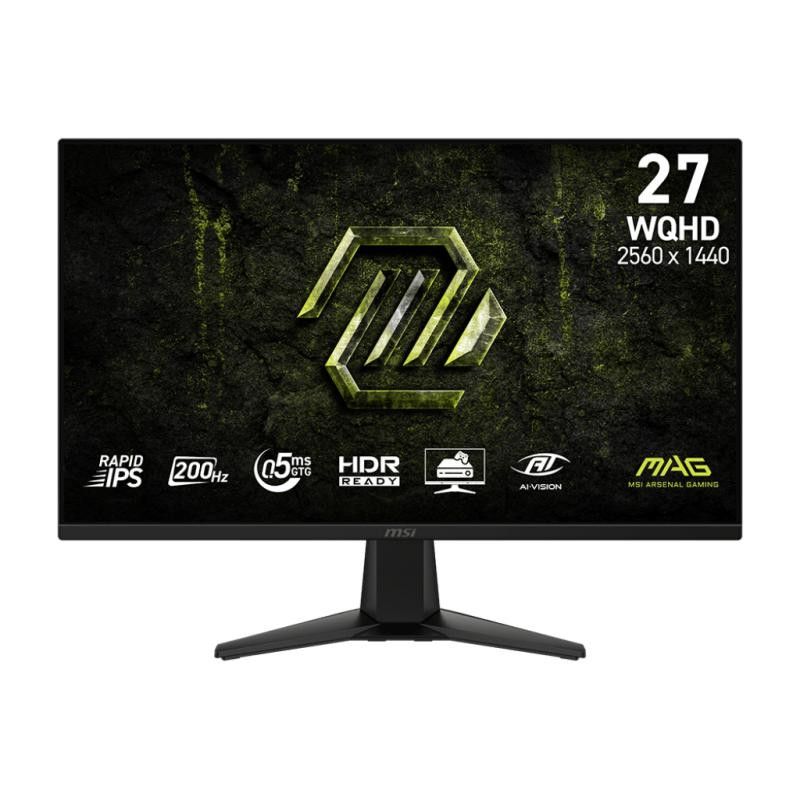 MSI MAG 275QF E20 écran plat de PC 68,6 cm (27") 2560 x 1440 pixels Wide Quad HD LCD Noir · Moniteur · Informat Systems St...